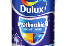 Sơn Dulux Weathershield ngoại thất - sơn nước ngoài trời cao cấp - bề mặt bóng - 5L