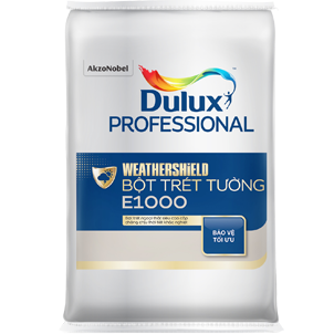 Bột trét tường ngoại thất Dulux E1000 - Dulux Professional WEATHERSHIELD bột trét tường E1000