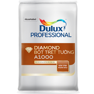 Bột trét tường nội thất Dulux Diamond A1000 - Dulux Professional Diamond A1000 bột trét tường nội thất