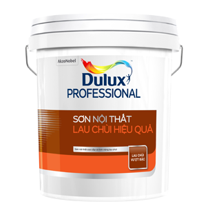 Sơn nội thất Dulux Professional lau chùi hiệu quả